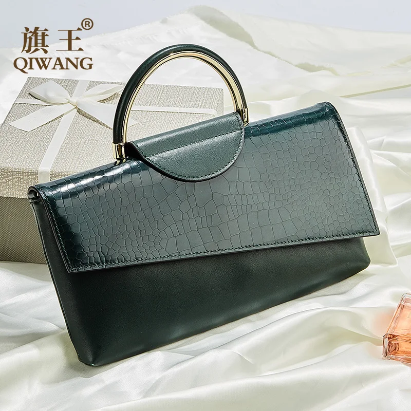QIWANG Slim Women Wallet Green Crocodile Cow Leather Wallets Clutch handle Bag Purse Fashion Modern Charm Green Phone Wallet
QIWANG Slim Women Wallet Green Crocodile Cow Leather Wallets Clutch handle Bag Purse Fashion Modern Charm Green Phone Wallet