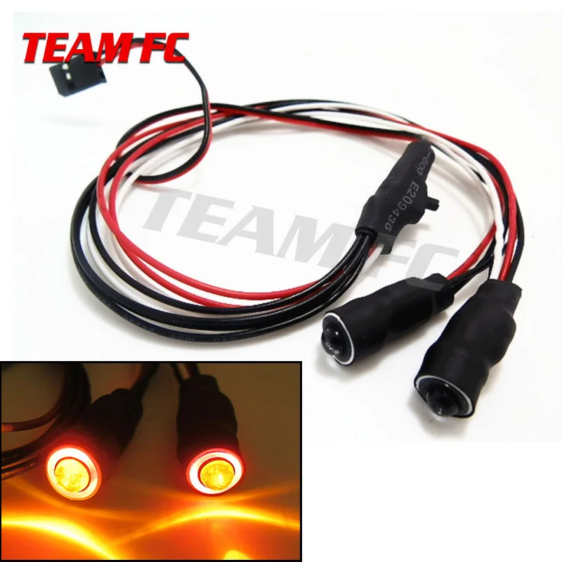 2pcs Top Quality 5mm Angel & Demon Eyes 2Leds LED Headlight Back Light For 1/10 RC Car Red+White Green+White Orange+White F152
2pcs Top Quality 5mm Angel & Demon Eyes 2Leds LED Headlight Back Light For 1/10 RC Car Red+White Green+White Orange+White F152