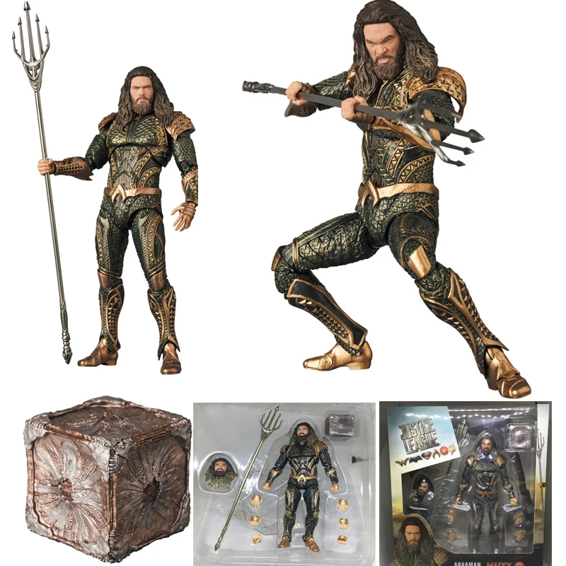 2018 New Movie Aquaman Mafex 061 DC Justice League Super Hero 16cm PVC Action Figure Model Toy Doll Gift
2018 New Movie Aquaman Mafex 061 DC Justice League Super Hero 16cm PVC Action Figure Model Toy Doll Gift