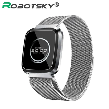 Robotsky L18 Smart Watch Blood Pressure Heart Rate Monitor Fitness Tracker Waterproof Smartwatch Men Women Watches Dropshipping
Robotsky L18 Smart Watch Blood Pressure Heart Rate Monitor Fitness Tracker Waterproof Smartwatch Men Women Watches Dropshipping