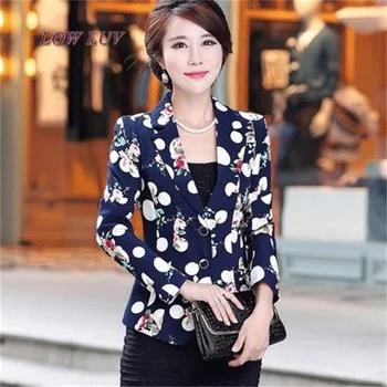 2017 Ladies Cardigan and Jacket New Long Sleeve Women's Slim Slim Women's Vintage Print Suit Jacket/Jackets for women
2017 Ladies Cardigan and Jacket New Long Sleeve Women's Slim Slim Women's Vintage Print Suit Jacket/Jackets for women