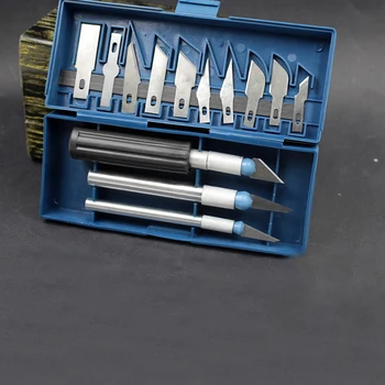 Engraving Scalpel DIY Cutting Tool 13pcs Portable Wood Carving Tools Fruit Food Craft Sculpture Knife Random Color
Engraving Scalpel DIY Cutting Tool 13pcs Portable Wood Carving Tools Fruit Food Craft Sculpture Knife Random Color