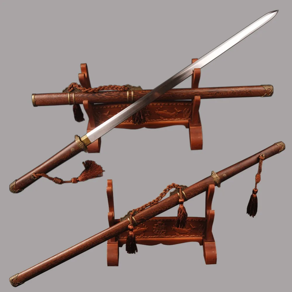 Fully Handmade Straight Blade Sword Chinese Tang Dynasty Sword High Carbon Steel Double Blade Edge Knife Chinese General Cosplay
Fully Handmade Straight Blade Sword Chinese Tang Dynasty Sword High Carbon Steel Double Blade Edge Knife Chinese General Cosplay
