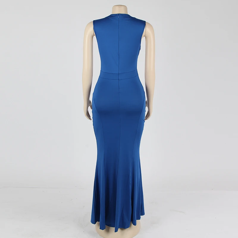 Kostlich Summer Dress Women 2017 Geometric Rhinestone O-Neck Sleeveless Sexy Women Long Dress NightClub Wear Maxi Party Dresses (35)