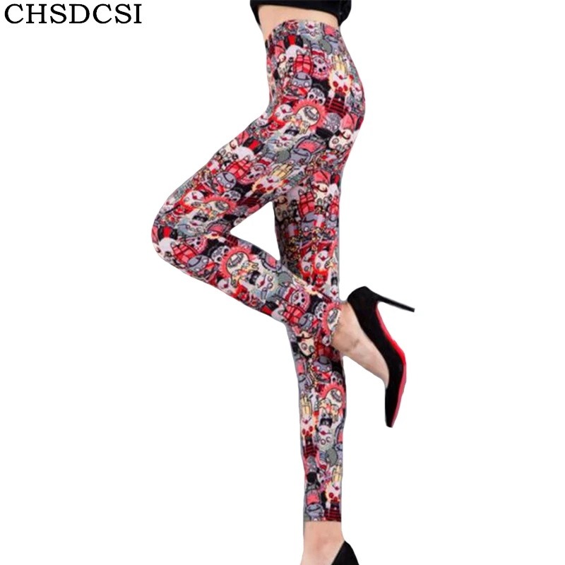 Girl's Sexy Leggings Printed Legging Women's Fashion Fitness Pants Stretch Jegging Leggins Mujer Elastic High Waist Pant
Girl's Sexy Leggings Printed Legging Women's Fashion Fitness Pants Stretch Jegging Leggins Mujer Elastic High Waist Pant