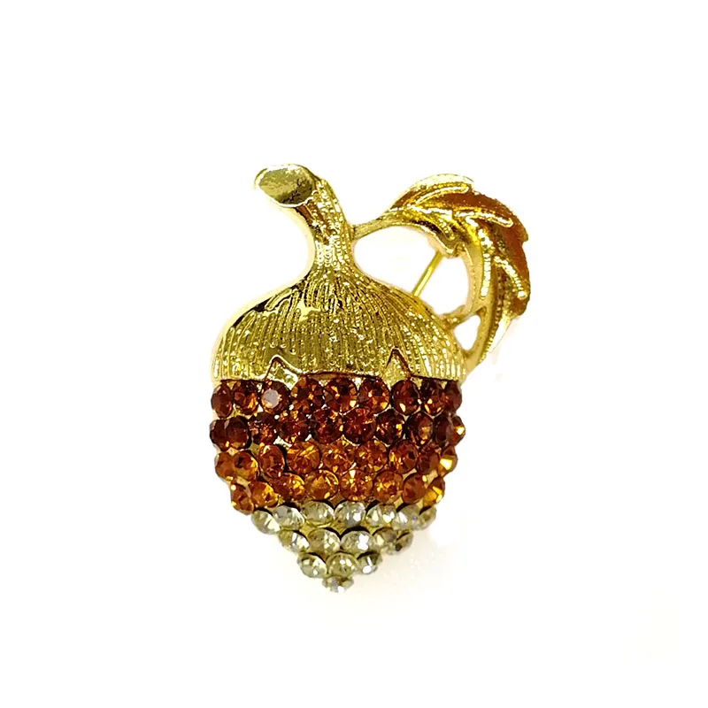 50pcs/lot New Design Golden Hazelnut Crystal Brooches Pin Fashion Women Jewelry
50pcs/lot New Design Golden Hazelnut Crystal Brooches Pin Fashion Women Jewelry