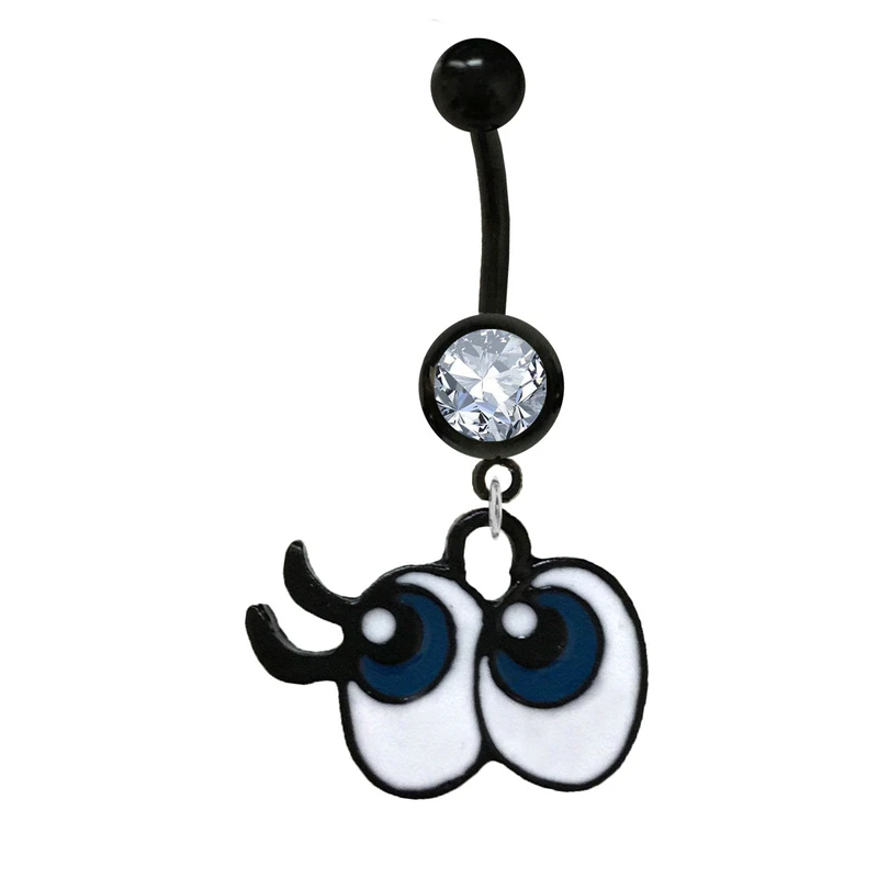 1PC Sexy Eye Navel Piercing Ombligo Women 14G Piercing Black eyelash Belly Piercing Nombril Belly Button Rings Accessoris
1PC Sexy Eye Navel Piercing Ombligo Women 14G Piercing Black eyelash Belly Piercing Nombril Belly Button Rings Accessoris