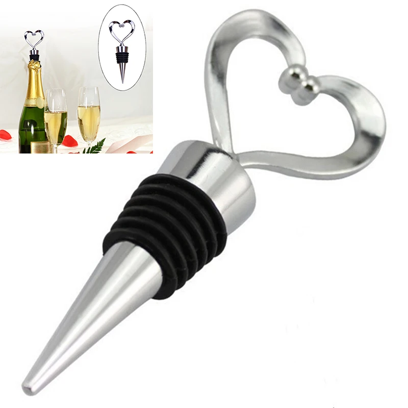 Elegant Heart Shaped Red Wine Champagne Wine Bottle Stopper Valentine's Wedding Gifts boston bar
Elegant Heart Shaped Red Wine Champagne Wine Bottle Stopper Valentine's Wedding Gifts boston bar
