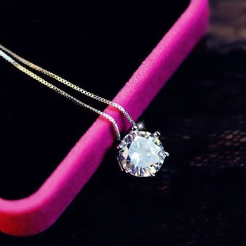 S925 Sterling Plated Choker Elegant Crystal Zircon Party Wedding Jewelry Women Charm Box Chain Necklace Gifts For Her
S925 Sterling Plated Choker Elegant Crystal Zircon Party Wedding Jewelry Women Charm Box Chain Necklace Gifts For Her