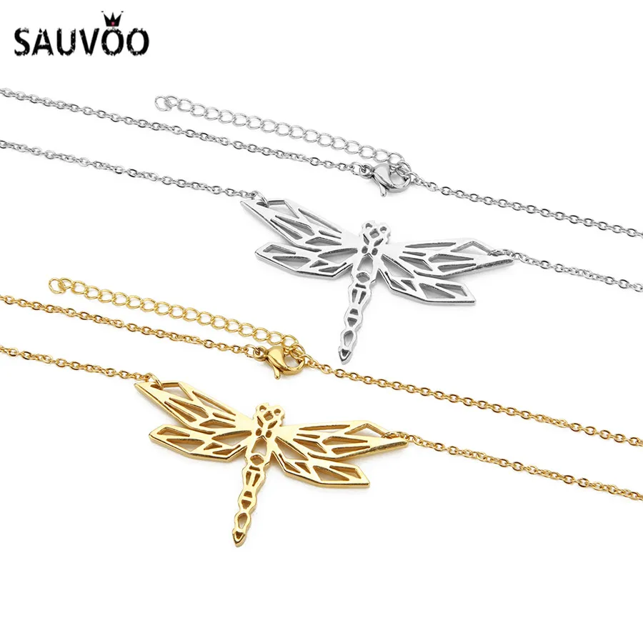 SAUVOO 2018 Vintage Dragonfly Statement Necklace For Women Gold Silver Color Link Chain Animal Charm Necklace Accessories Gift
SAUVOO 2018 Vintage Dragonfly Statement Necklace For Women Gold Silver Color Link Chain Animal Charm Necklace Accessories Gift