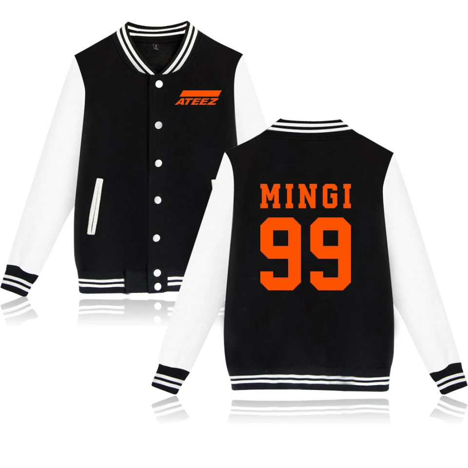 VAGROVSY ATEEZ Kpop Baseball Jacket Women Men Harajuku Long Sleeve A TEEnager Z Hoodies Hip Hop Member Name Fans Sweatshirt
VAGROVSY ATEEZ Kpop Baseball Jacket Women Men Harajuku Long Sleeve A TEEnager Z Hoodies Hip Hop Member Name Fans Sweatshirt