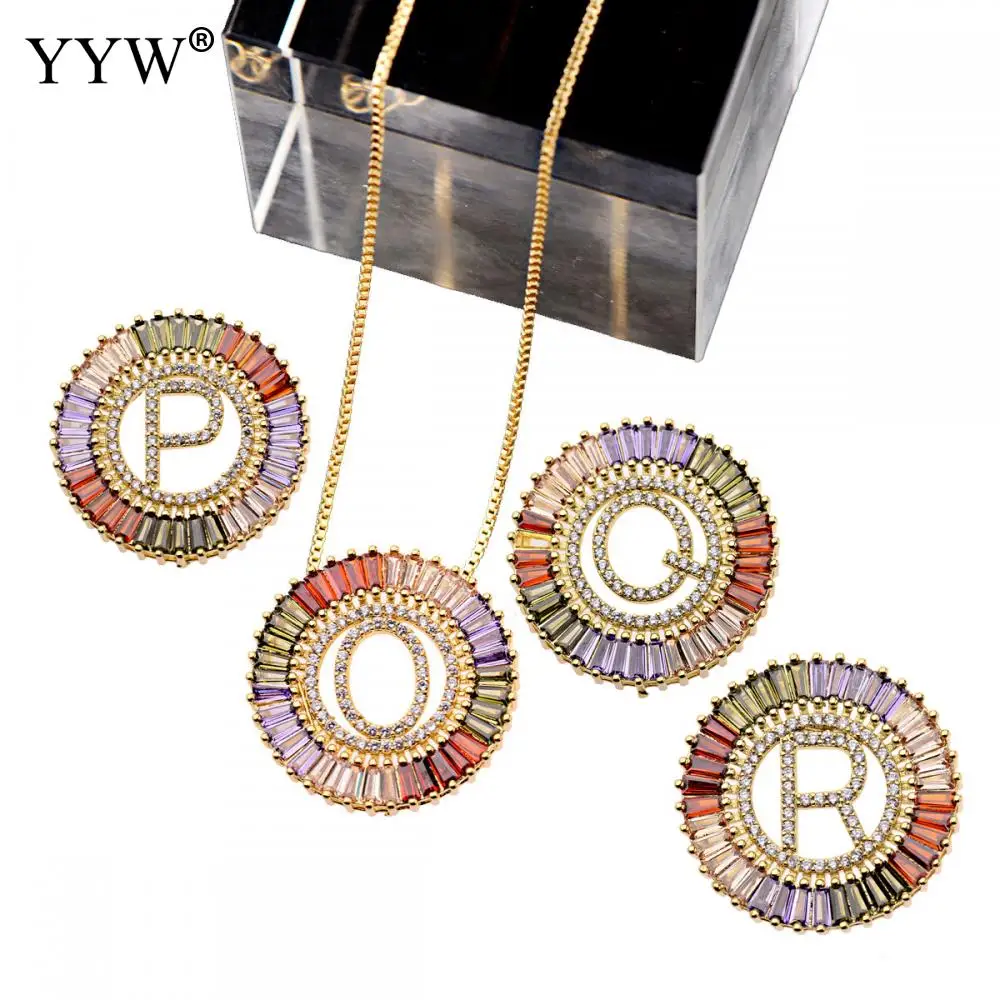 1Pcs New Trendy Gold Color Micro Pave Rainbow CZ Cubic Zirconia A-Z Initials Letter Pendant Necklaces For Women Jewelry
1Pcs New Trendy Gold Color Micro Pave Rainbow CZ Cubic Zirconia A-Z Initials Letter Pendant Necklaces For Women Jewelry