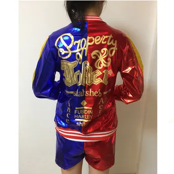 Purim Harley Quinn Costumes Complet Top Adults Cosplay Costume Suicidal Jacket Costume Set Shirt Suicide squad
Purim Harley Quinn Costumes Complet Top Adults Cosplay Costume Suicidal Jacket Costume Set Shirt Suicide squad
