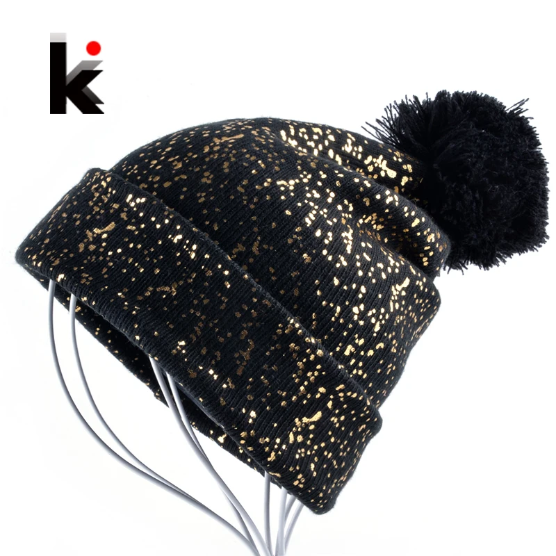 Autumn And Winter Beanies Women Fashion Sequins Knitted Wool Hat Femal Flashing Skullies Girls Beanie Gorros Ladies Bonnet
Autumn And Winter Beanies Women Fashion Sequins Knitted Wool Hat Femal Flashing Skullies Girls Beanie Gorros Ladies Bonnet