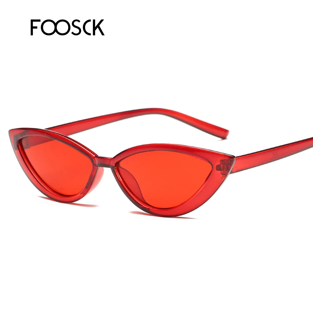 FOOSCK New Small Ladies Sexy Cat Eye Sunglasses Women Fashion Brand Vintage Retro Sun Glasses UV400 Gafas Oculos De Sol Feminino
FOOSCK New Small Ladies Sexy Cat Eye Sunglasses Women Fashion Brand Vintage Retro Sun Glasses UV400 Gafas Oculos De Sol Feminino