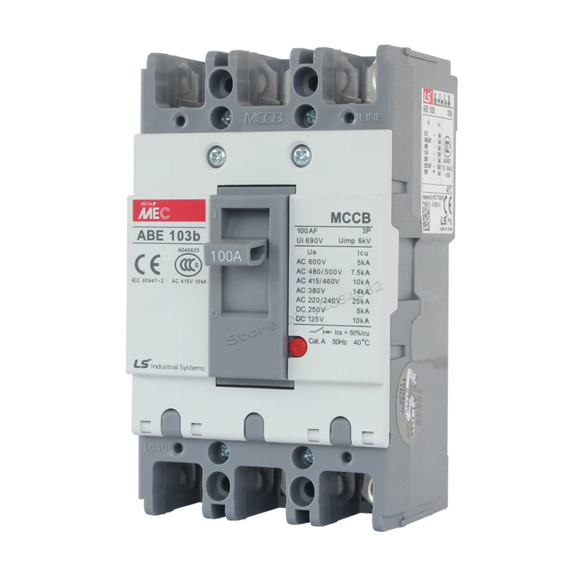 20A 30A 40A 50A 60A 75A 100A Moulded case circuit breaker 3p 3 pole 50Hz 600V ABE-103b
20A 30A 40A 50A 60A 75A 100A Moulded case circuit breaker 3p 3 pole 50Hz 600V ABE-103b