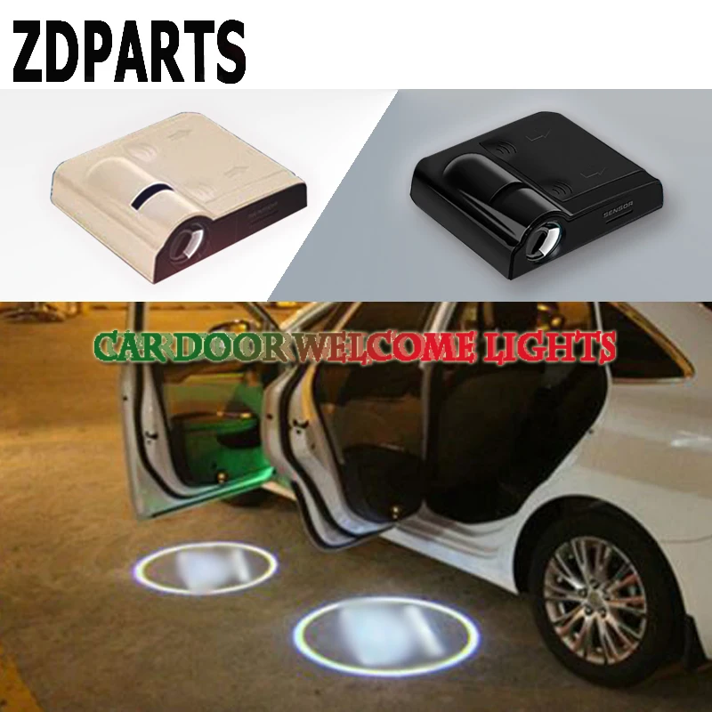 ZDPARTS 2 шт. дверь логотипа автомобиля приветственное оповещение для Nissan Tiida Juke X-Trail