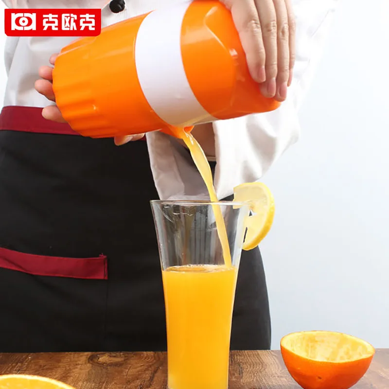 KOK Manual Mini Orange Juicer Citrus Lemon Fruit Squeezer Household Potable Plastic Juicer Machine Child Healthy Life Juice
KOK Manual Mini Orange Juicer Citrus Lemon Fruit Squeezer Household Potable Plastic Juicer Machine Child Healthy Life Juice