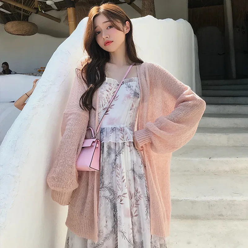 Summer 2019 Thin Coat Sunscreen Clothing Long Sleeve Knitted Blouse Kimono Cardigan
Summer 2019 Thin Coat Sunscreen Clothing Long Sleeve Knitted Blouse Kimono Cardigan