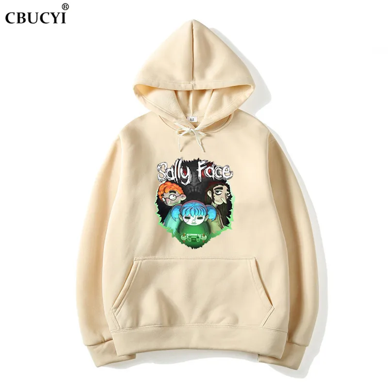 2019 Sally Face popular game print sweatshirt hoodie men and women spring and autumn fashion casual streetwear white hoodie men
2019 Sally Face popular game print sweatshirt hoodie men and women spring and autumn fashion casual streetwear white hoodie men