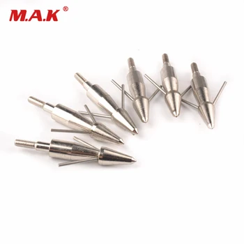 3/6/12 Pcs Bowfishing Tip 8-32unc Standard Thread Stainless Steel Arrowhead for Bow and Arrow Archery Hunting Shooting
3/6/12 Pcs Bowfishing Tip 8-32unc Standard Thread Stainless Steel Arrowhead for Bow and Arrow Archery Hunting Shooting