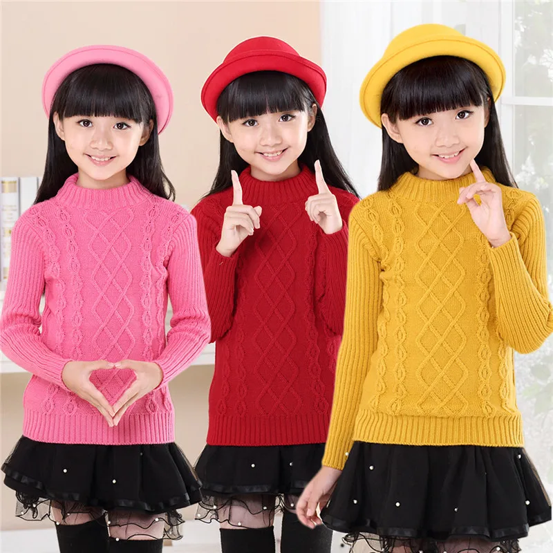 Baby Girls Sweaters Cotton Turtleneck Ruffles Long Sleeve Pullover Autumn Winter Kids Clothes Children's Clothing
Baby Girls Sweaters Cotton Turtleneck Ruffles Long Sleeve Pullover Autumn Winter Kids Clothes Children's Clothing