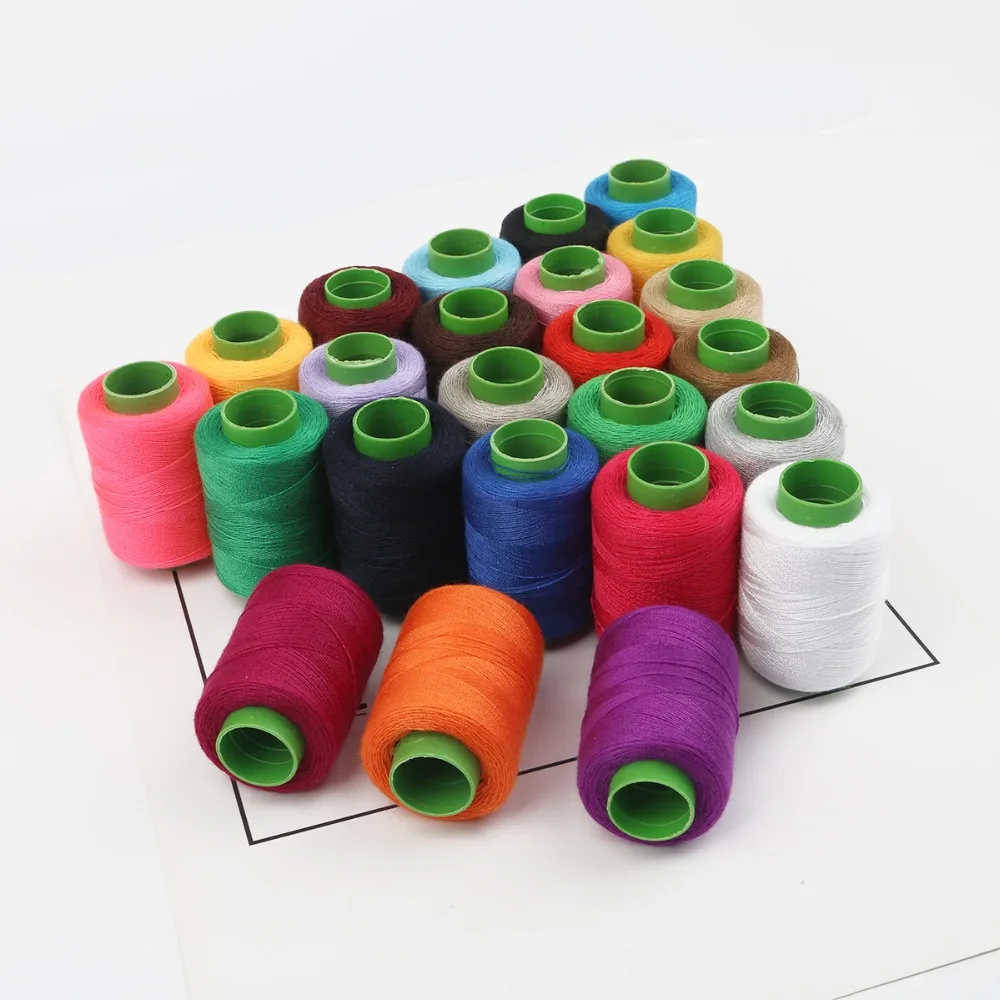 300m Multiple Colour Durable Embroidery Assorted Threads Machine Hand Sewing DIY Craft Needles Embroidery Mending Sewing Tool
300m Multiple Colour Durable Embroidery Assorted Threads Machine Hand Sewing DIY Craft Needles Embroidery Mending Sewing Tool