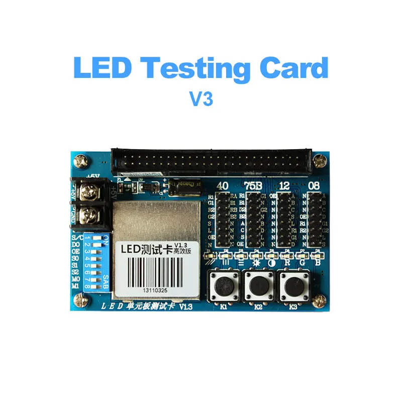 original factory led testing card AMS-V3 work for led video display led screen unit module display
original factory led testing card AMS-V3 work for led video display led screen unit module display