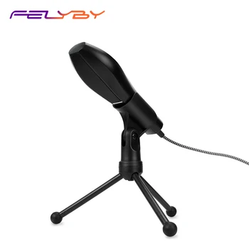 FELYBY Q5B High Quality Professional USB Condenser Microphone Studio Audio Mic for Skype PC Mac Laptop Recording Video chat
FELYBY Q5B High Quality Professional USB Condenser Microphone Studio Audio Mic for Skype PC Mac Laptop Recording Video chat