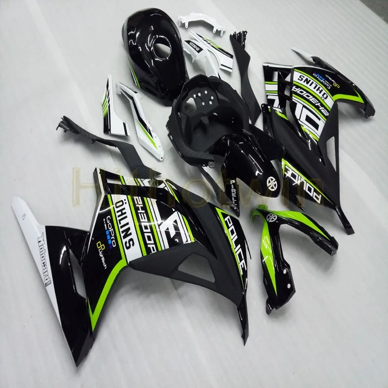 bolts+Custom Injection mold green black motorcycle article fairing for Kawasaki ZX300R EX300 2013 2014 EX-300 M2
bolts+Custom Injection mold green black motorcycle article fairing for Kawasaki ZX300R EX300 2013 2014 EX-300 M2