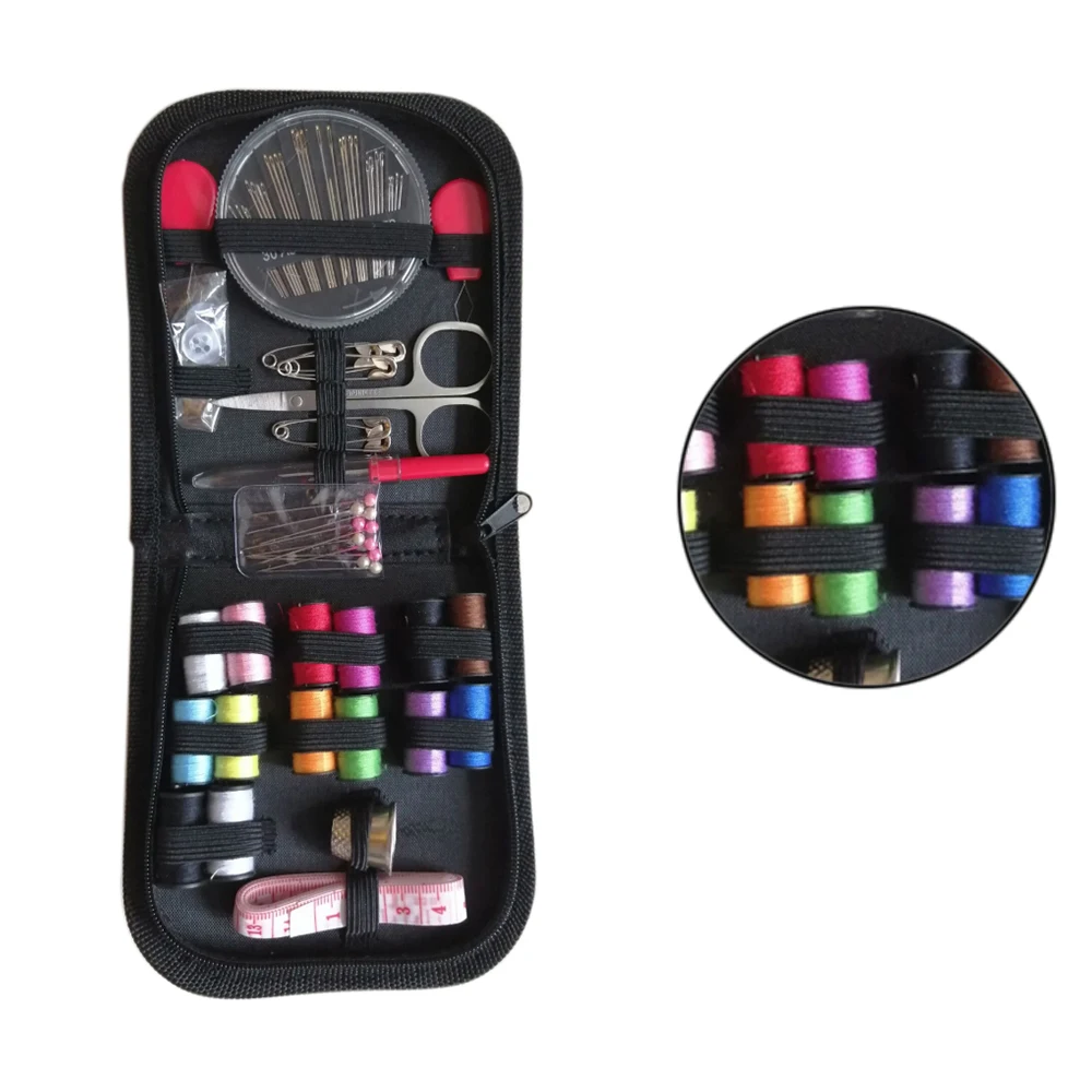 68pcs Portable Set Home Travel Thread Threader Needle Tape Measure Scissor Sewing Kit
68pcs Portable Set Home Travel Thread Threader Needle Tape Measure Scissor Sewing Kit