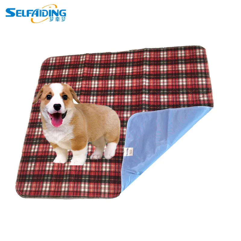 Lattice Pattern Washable Pet Training Pad / Dog Urine Absorbing Mats / Puppy Pee Pads PBP-109
Lattice Pattern Washable Pet Training Pad / Dog Urine Absorbing Mats / Puppy Pee Pads PBP-109