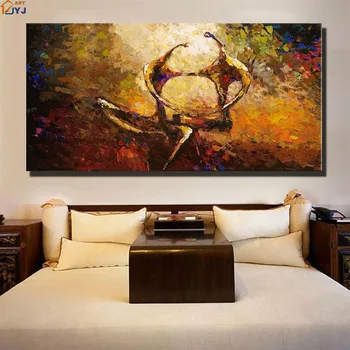 Handpainted Figures Picture, Modern Abstract Oil Painting on Canvas Wall Art for Home Decoration by Top JYJ Artist no Framed
Handpainted Figures Picture, Modern Abstract Oil Painting on Canvas Wall Art for Home Decoration by Top JYJ Artist no Framed