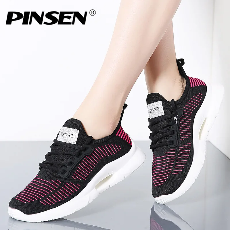 PINSEN 2019 Women Sneakers Breathable Casual Shoes High Quality Lace-up Shoes Woman Basket Femme Ladies Shoes zapatillas mujer
PINSEN 2019 Women Sneakers Breathable Casual Shoes High Quality Lace-up Shoes Woman Basket Femme Ladies Shoes zapatillas mujer