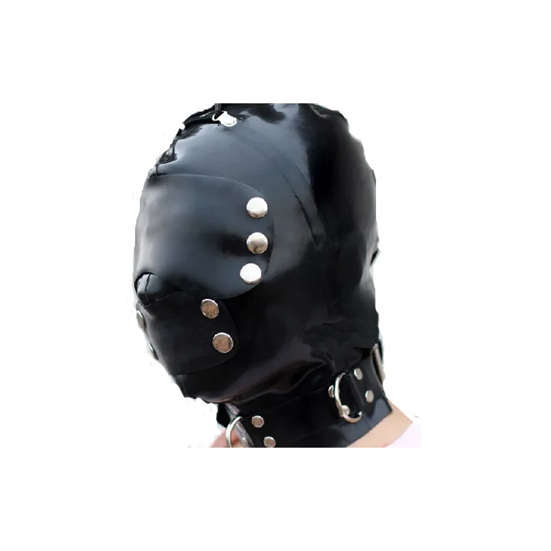 Latex 100% Rubber Black Mask Fashion Unique Men Cool Mask With Button 0.4mm Size XXS-XXL
Latex 100% Rubber Black Mask Fashion Unique Men Cool Mask With Button 0.4mm Size XXS-XXL