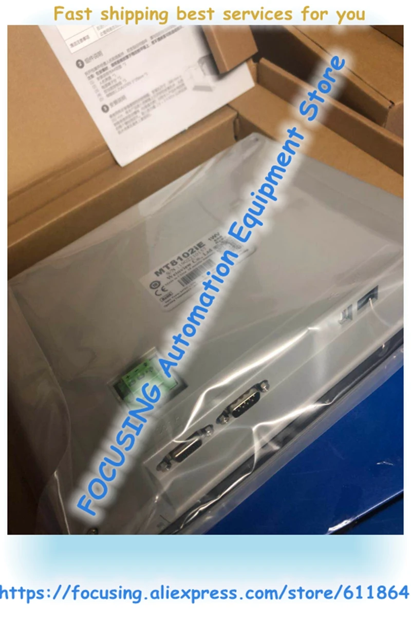 Orignal New In Box For HMI MT6103IP MT8102IP DOP-B10E615 NB10W-TW01B MT8102IE DOP-110DS 1 Year Warranty
Orignal New In Box For HMI MT6103IP MT8102IP DOP-B10E615 NB10W-TW01B MT8102IE DOP-110DS 1 Year Warranty