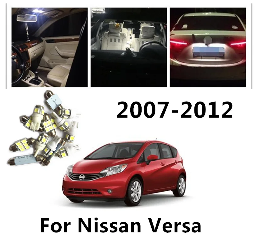 LOAUT 8pcs LED Map light License Plate light Bulbs For Nissan Versa 2007-2012 Light Bulbs Interior Package Kit
LOAUT 8pcs LED Map light License Plate light Bulbs For Nissan Versa 2007-2012 Light Bulbs Interior Package Kit