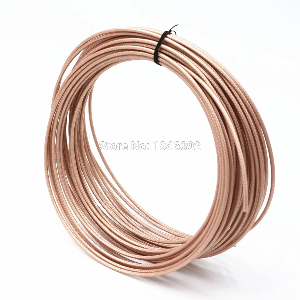 1M 3 ft RG316 RG-316 cable Wires RF coaxial Cable 50 Ohm for Connector Shielded Cable
1M 3 ft RG316 RG-316 cable Wires RF coaxial Cable 50 Ohm for Connector Shielded Cable