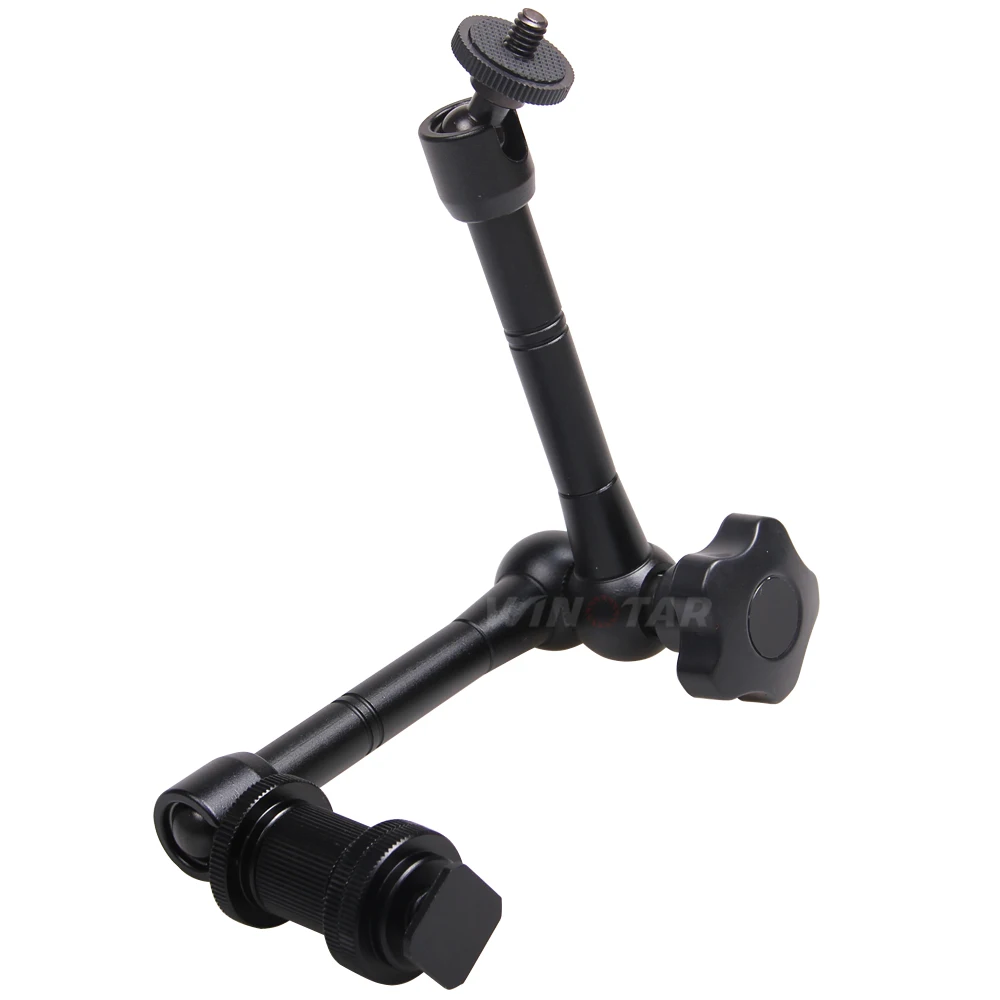 11" Adjustable Friction Articulating Magic Arm For DSLR Camera LCD Monitor LED Light Flash Speedlite
11" Adjustable Friction Articulating Magic Arm For DSLR Camera LCD Monitor LED Light Flash Speedlite