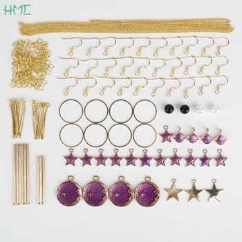 1Set DIY Earring Handmade Material Earring Hook/Charms Pendant/Jump Rings/Pins Components for Earring Jewelry Making Supplies
1Set DIY Earring Handmade Material Earring Hook/Charms Pendant/Jump Rings/Pins Components for Earring Jewelry Making Supplies