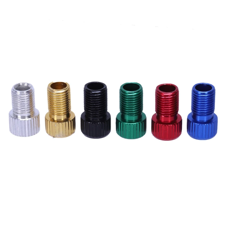 6Pcs Alloy Adapter Presta To Schrader Valve Adapter Converter Bicycle Bike Tire Tube Colorful
6Pcs Alloy Adapter Presta To Schrader Valve Adapter Converter Bicycle Bike Tire Tube Colorful