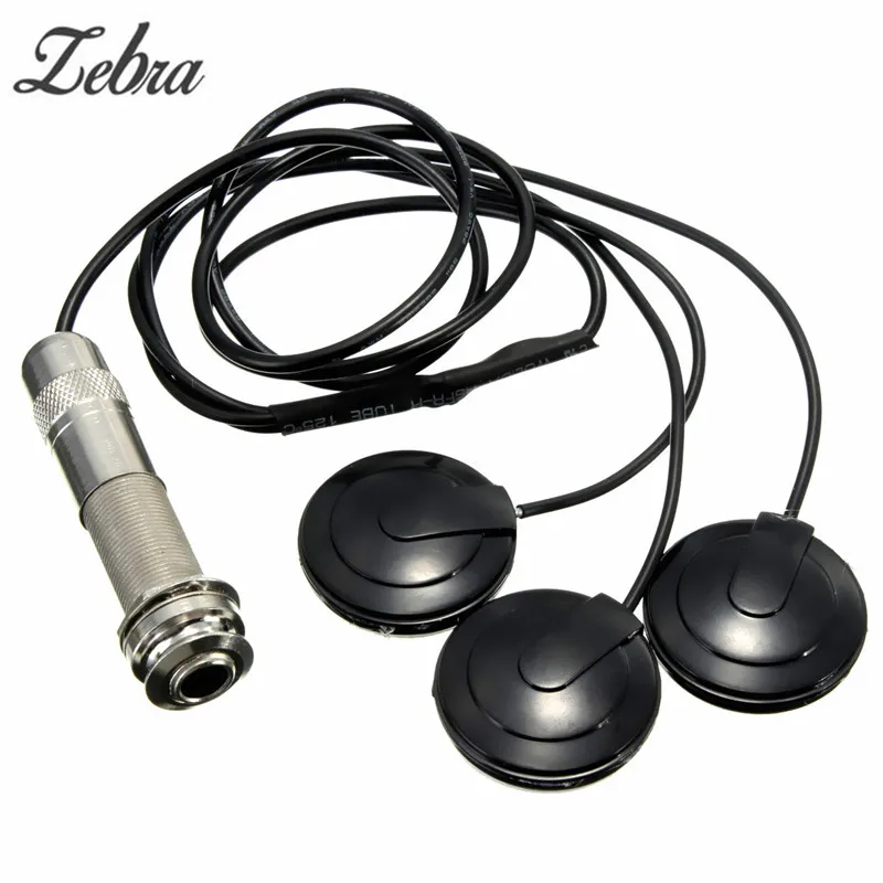 Zebra Universal Transducer 6.35mm Pickup Piezo 3 Transducer For Acoustic Guitar Ukulele Mandolin Guitar Parts & Accessories
Zebra Universal Transducer 6.35mm Pickup Piezo 3 Transducer For Acoustic Guitar Ukulele Mandolin Guitar Parts & Accessories
