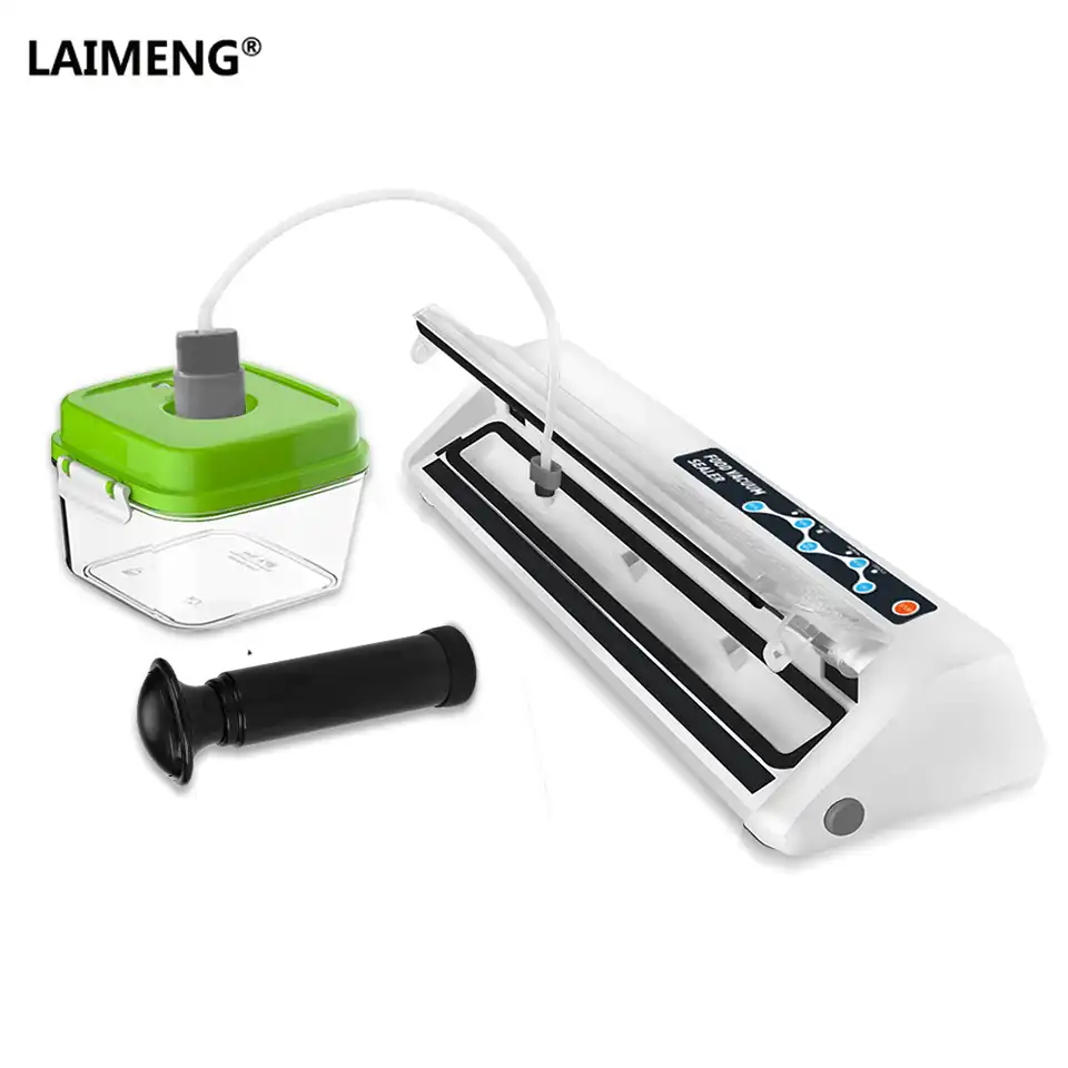Detail Feedback Questions About Laimeng Vacuum Sealer Machine With Laimeng Vacuum Sealer Machine With Container For Food Fresh Saver Packer Bags