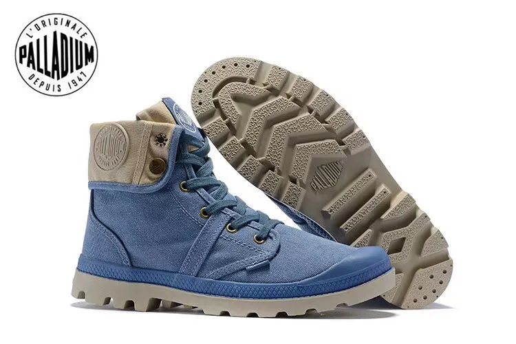 PALLADIUM New Women's Pallabrouse Sky Blue Sneakers Military Ankle Boots Canvas Casual Shoes Turned-over Edge Shoes Eur 35-39
PALLADIUM New Women's Pallabrouse Sky Blue Sneakers Military Ankle Boots Canvas Casual Shoes Turned-over Edge Shoes Eur 35-39
