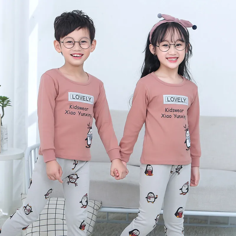 New Cotton Children's Pajamas Sets Autumn Baby Girls Boys Clothes Cartoon Kids Sleepwear Long Sleeve Tops+Pants 2Pcs Pyjama Suit
New Cotton Children's Pajamas Sets Autumn Baby Girls Boys Clothes Cartoon Kids Sleepwear Long Sleeve Tops+Pants 2Pcs Pyjama Suit