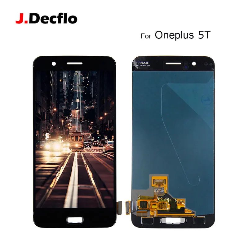 Super AMOLED For OnePlus 5T A5010 LCD Display Touch Screen Digitizer Assembly Replacement Parts Original /OEM 6.01 Inch Black
Super AMOLED For OnePlus 5T A5010 LCD Display Touch Screen Digitizer Assembly Replacement Parts Original /OEM 6.01 Inch Black