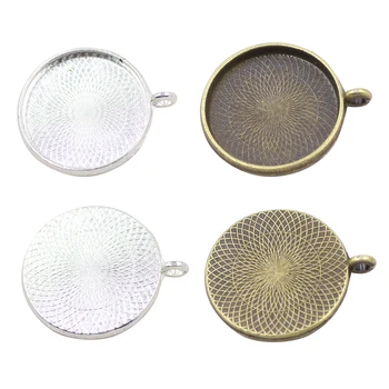 ZHUBI 10PCS/LOT Wholesale Jewelry Accessories Bottom Support 18mm Time Gemstone Glass Cabochon Base Round Metal Pendant Blanks
ZHUBI 10PCS/LOT Wholesale Jewelry Accessories Bottom Support 18mm Time Gemstone Glass Cabochon Base Round Metal Pendant Blanks