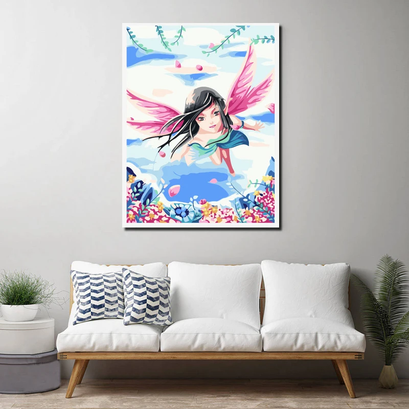 Angel Pictures By Numbers DIY Digital Painting Canvas Painting Modern Painting Wall Picture For Living Room Home Decor Artwork
Angel Pictures By Numbers DIY Digital Painting Canvas Painting Modern Painting Wall Picture For Living Room Home Decor Artwork