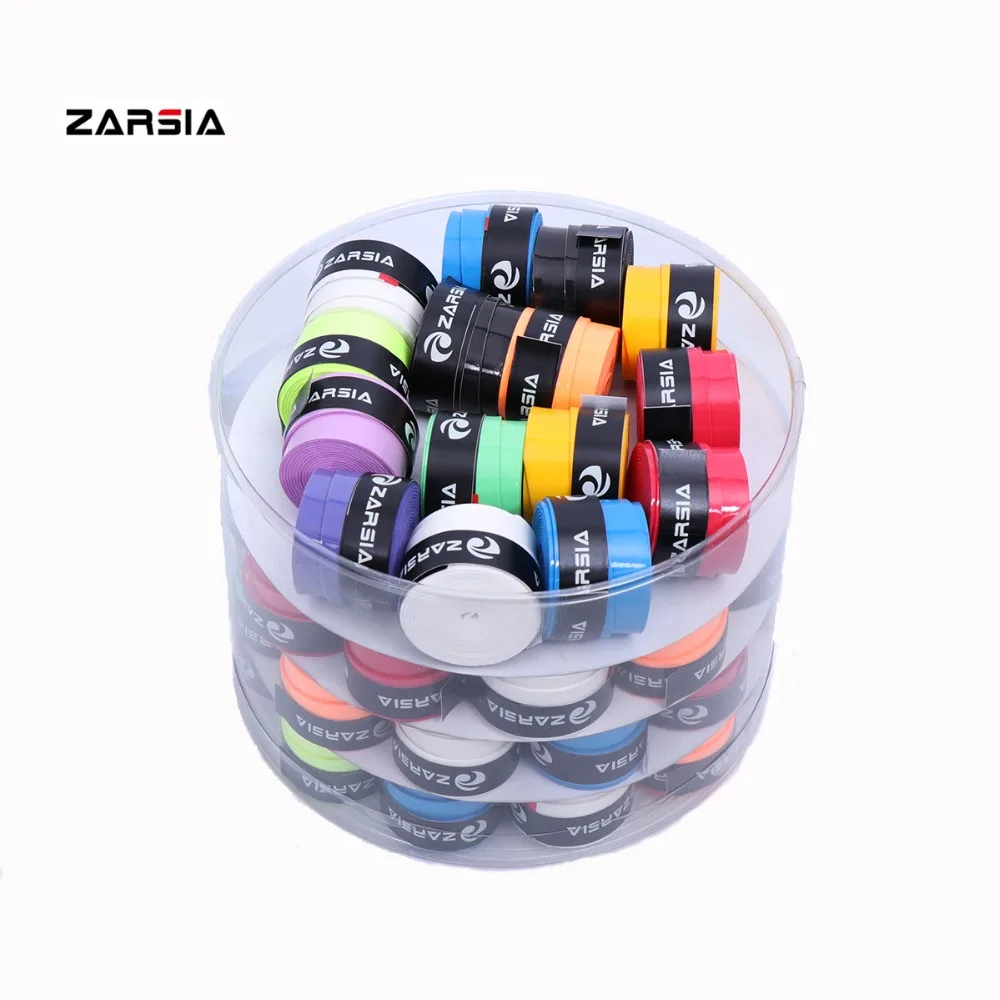 (60 pcs/lot) ZARSIA Sticky feel Tennis Racket Grip Anti-skid Sweat Badminton Grips Racquets Viscous Overgrip Film Sweatband
(60 pcs/lot) ZARSIA Sticky feel Tennis Racket Grip Anti-skid Sweat Badminton Grips Racquets Viscous Overgrip Film Sweatband