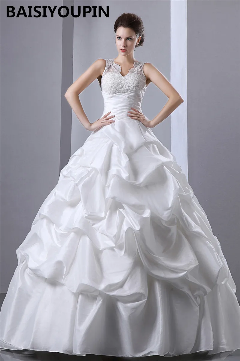 Cheap Wedding Dresses China Vestido De Novia 2020 White Taffeta Ball Gown Wedding Dress Custom Made
Cheap Wedding Dresses China Vestido De Novia 2020 White Taffeta Ball Gown Wedding Dress Custom Made